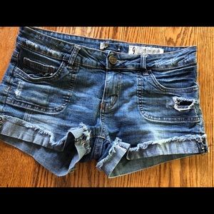 Jean shorts